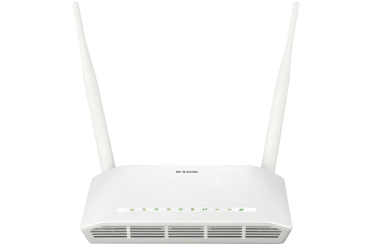 مودم روتر ADSL2 Plus بی‌سیم N300 دی-لینک مدل DSL-2750U New