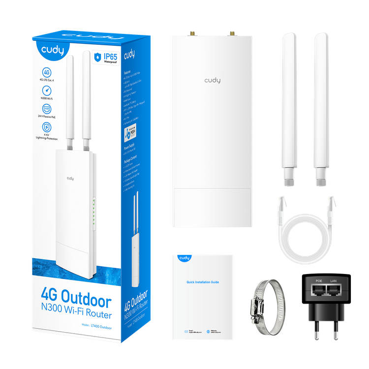 مودم روتر بی سیم 4G LTE کودی مدل LT400 Outdoor