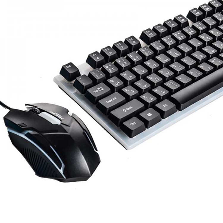 کیبورد و ماوس با سیم میکاسو مدل XK-01