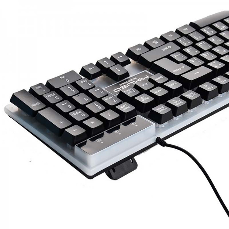 کیبورد و ماوس با سیم میکاسو مدل XK-01