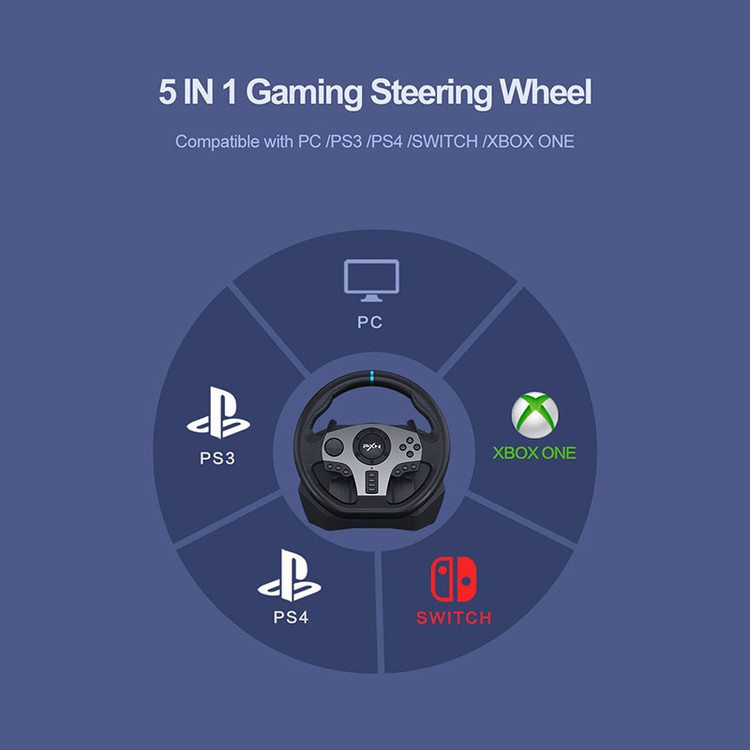 گجت دسته فرمان بازی پی ایکس ان مدل V9