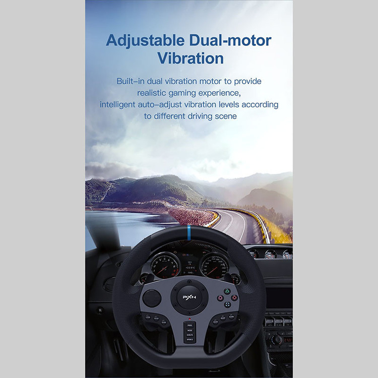 گجت دسته فرمان بازی پی ایکس ان مدل V9