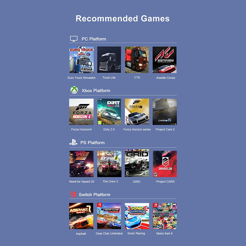 گجت دسته فرمان بازی پی ایکس ان  مدل V9