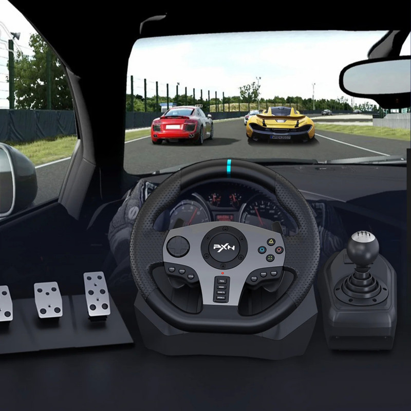 گجت دسته فرمان بازی پی ایکس ان  مدل V9