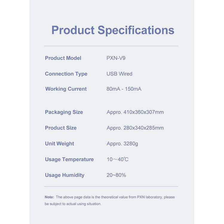 گجت دسته فرمان بازی پی ایکس ان مدل V9