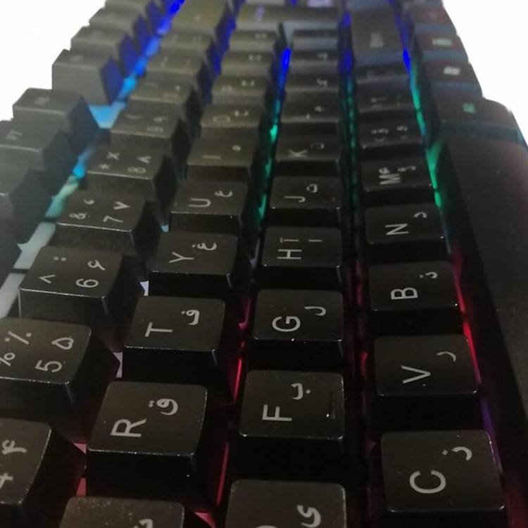 کیبورد گیمینگ مچر مدل MR-304 Full-Size LED RGB