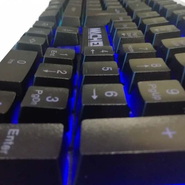 کیبورد گیمینگ مچر مدل MR-304 Full-Size LED RGB