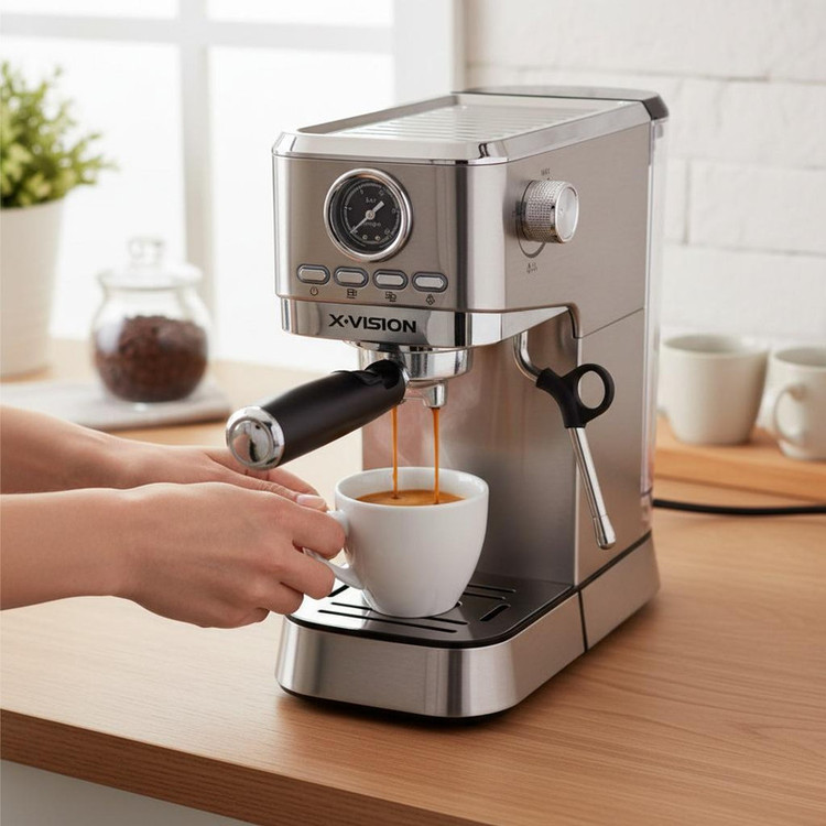 اسپرسو ساز 1000 میلیلیتر ایکس ویژن مدل EM-1315