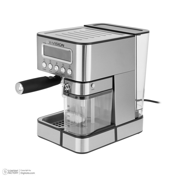 اسپرسو ساز 2000 میلیلیتر ایکس ویژن مدل EM-1302