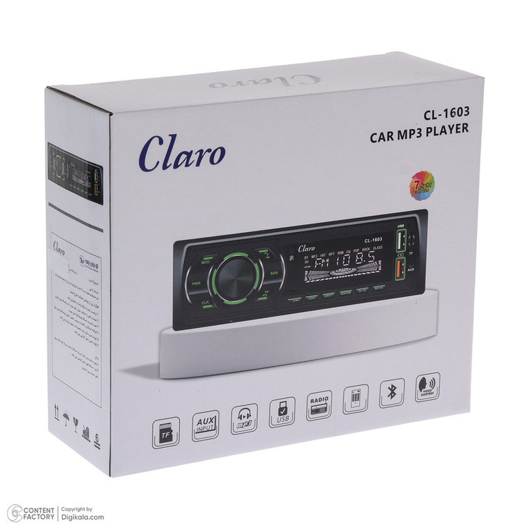 پخش کننده خودرو کلارو مدل CL-1603